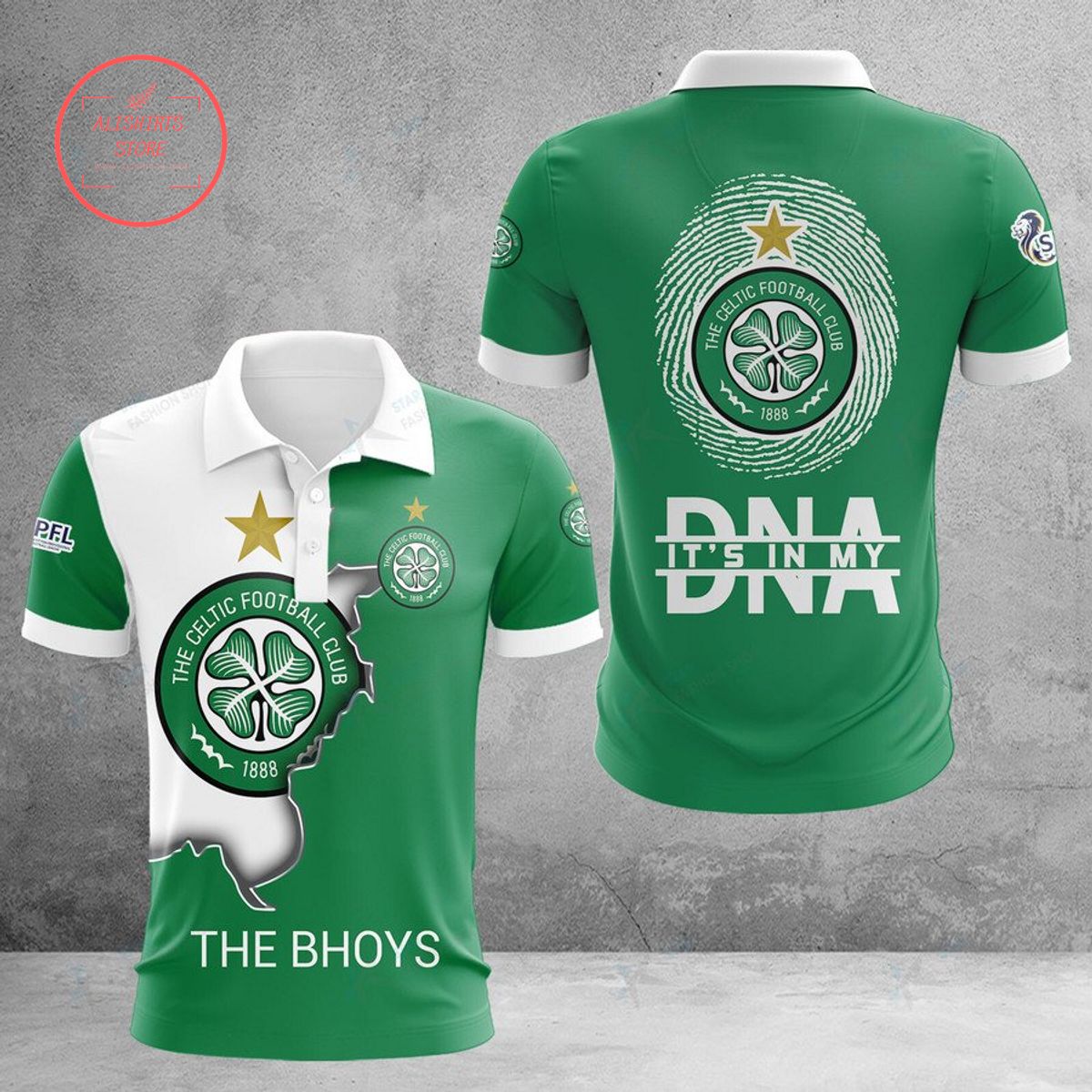 Celtic FC The Bhoys DNA Polo Shirt