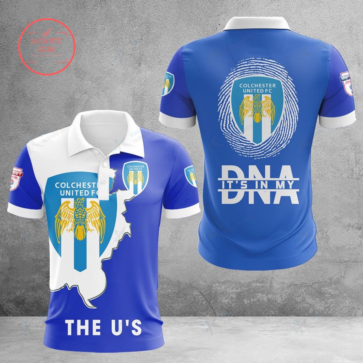 Colchester United The U'S DNA Polo Shirt