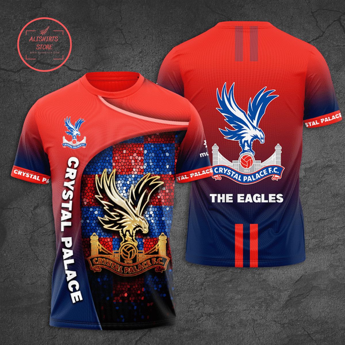 Crystal Palace The Eagles T-Shirt 3d