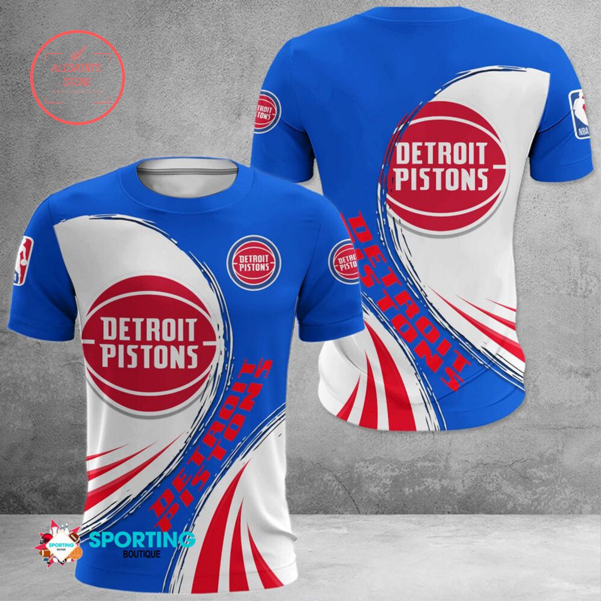 Detroit Pistons Polo Shirt