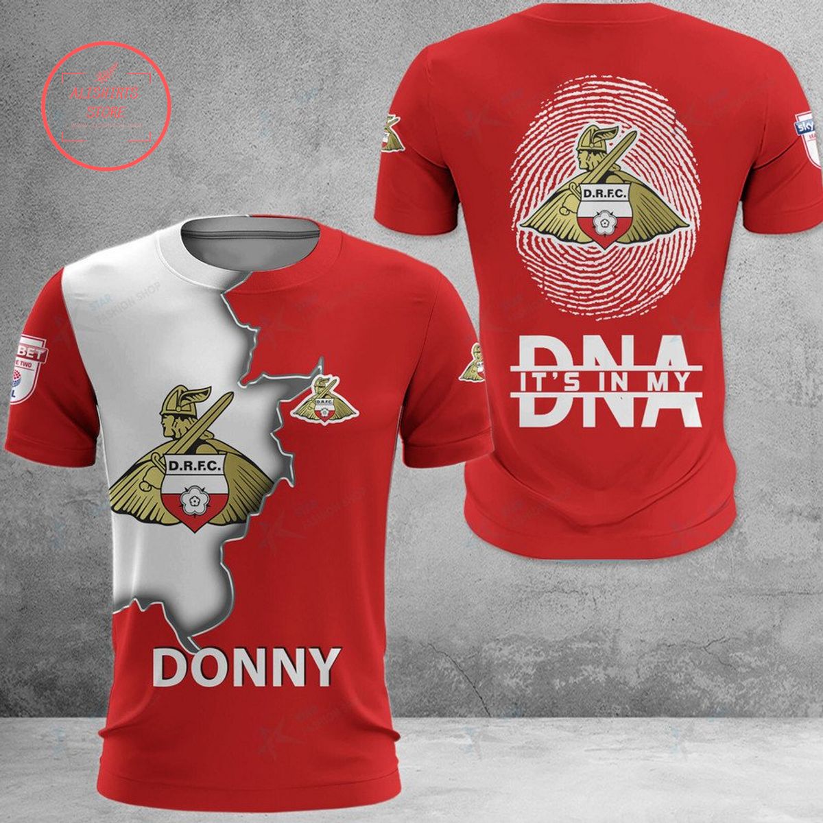 Doncaster Rovers Donny DNA Polo Shirt