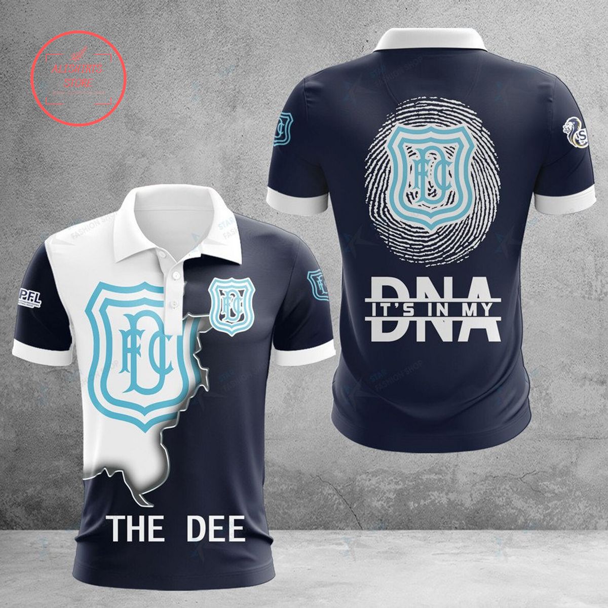 Dundee FC The Dee DNA Polo Shirt