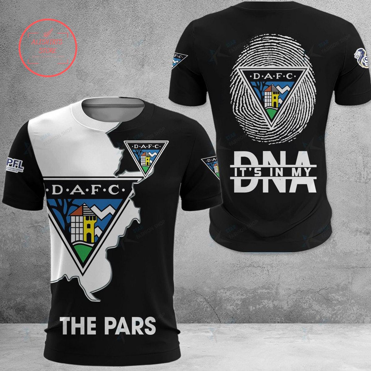 Dunfermline Athletic FC The Pars DNA Polo Shirt