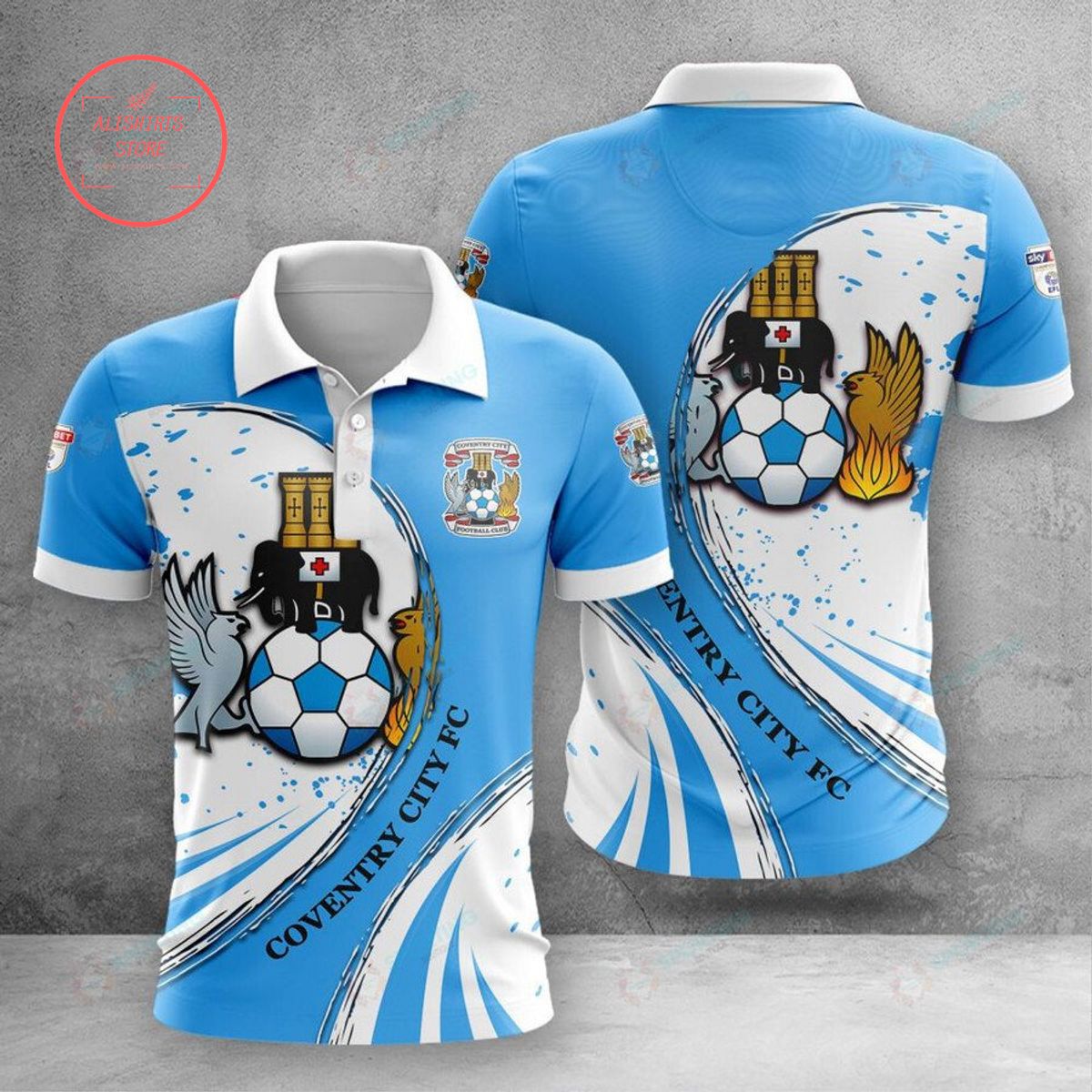 EFL Coventry City FC Polo Shirt