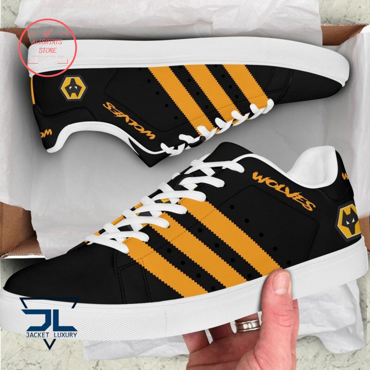 EPL Wolverhampton Wanderers FC Stan Smith Shoes