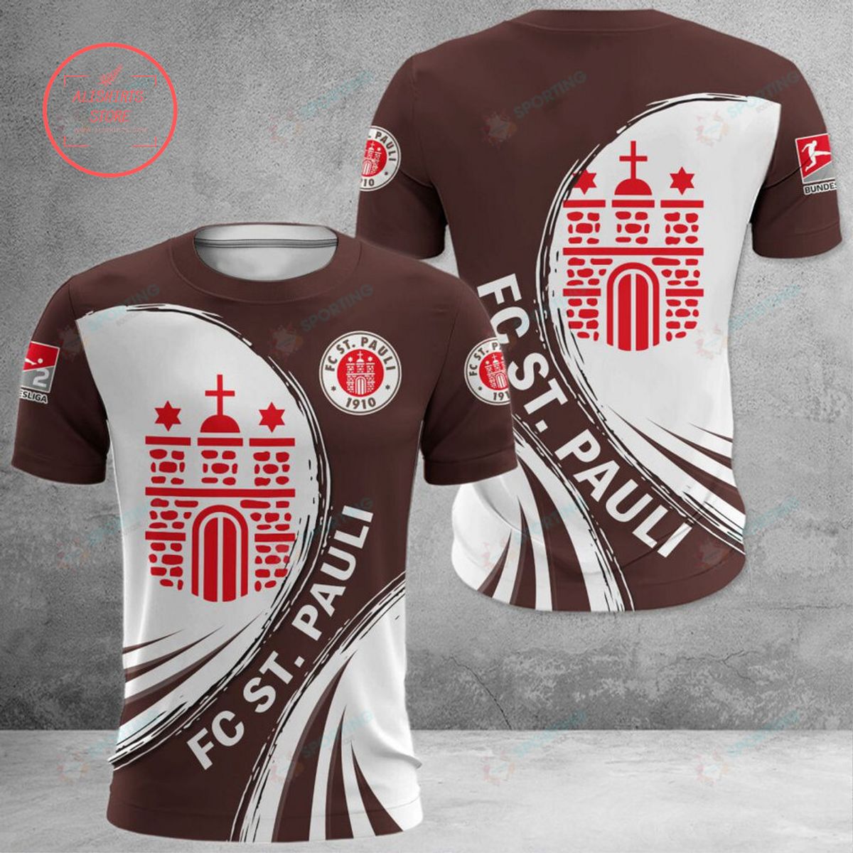 FC St. Pauli Polo Tank Top and T-Shirt