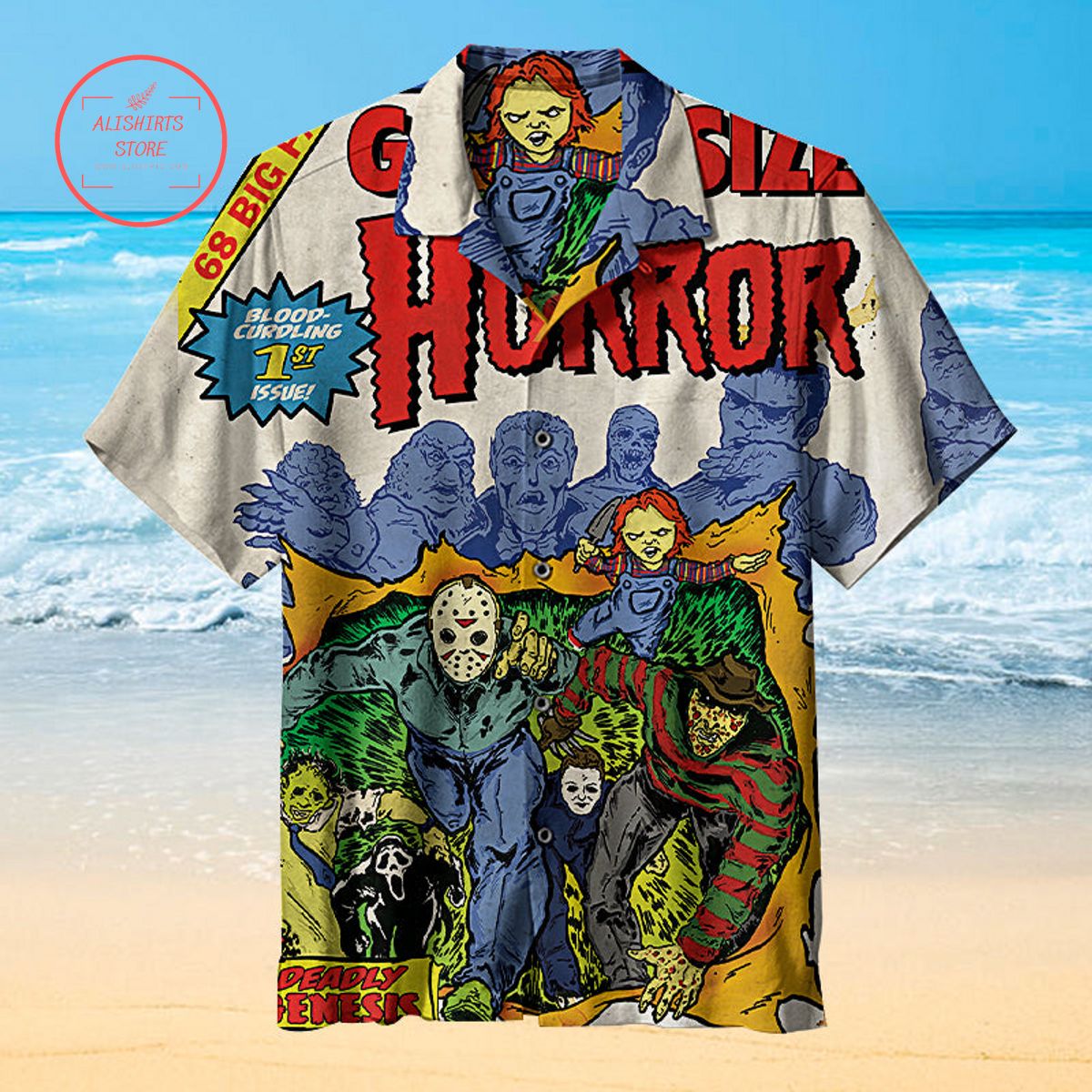 Giant Size Horror Hawaiian Shirt