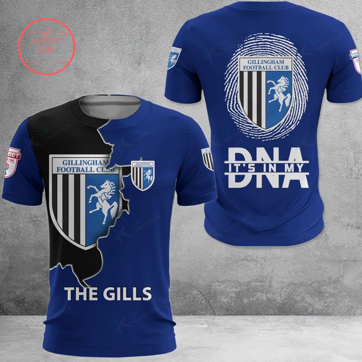 Gillingham The Gills DNA Polo Shirt