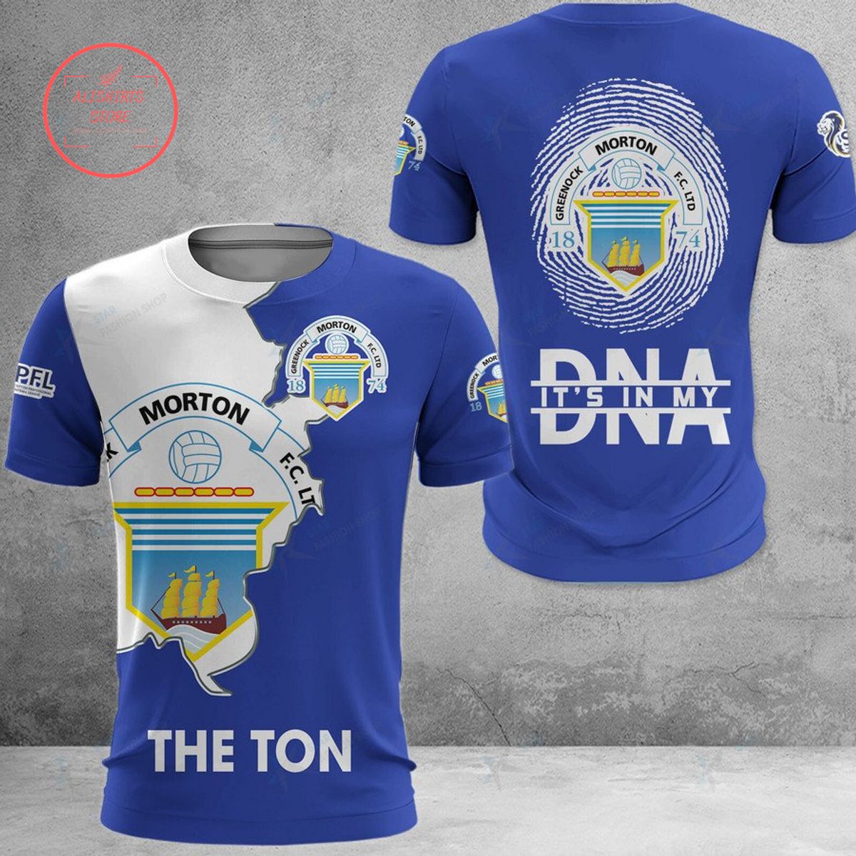 Greenock Morton FC The Ton DNA Polo Shirt