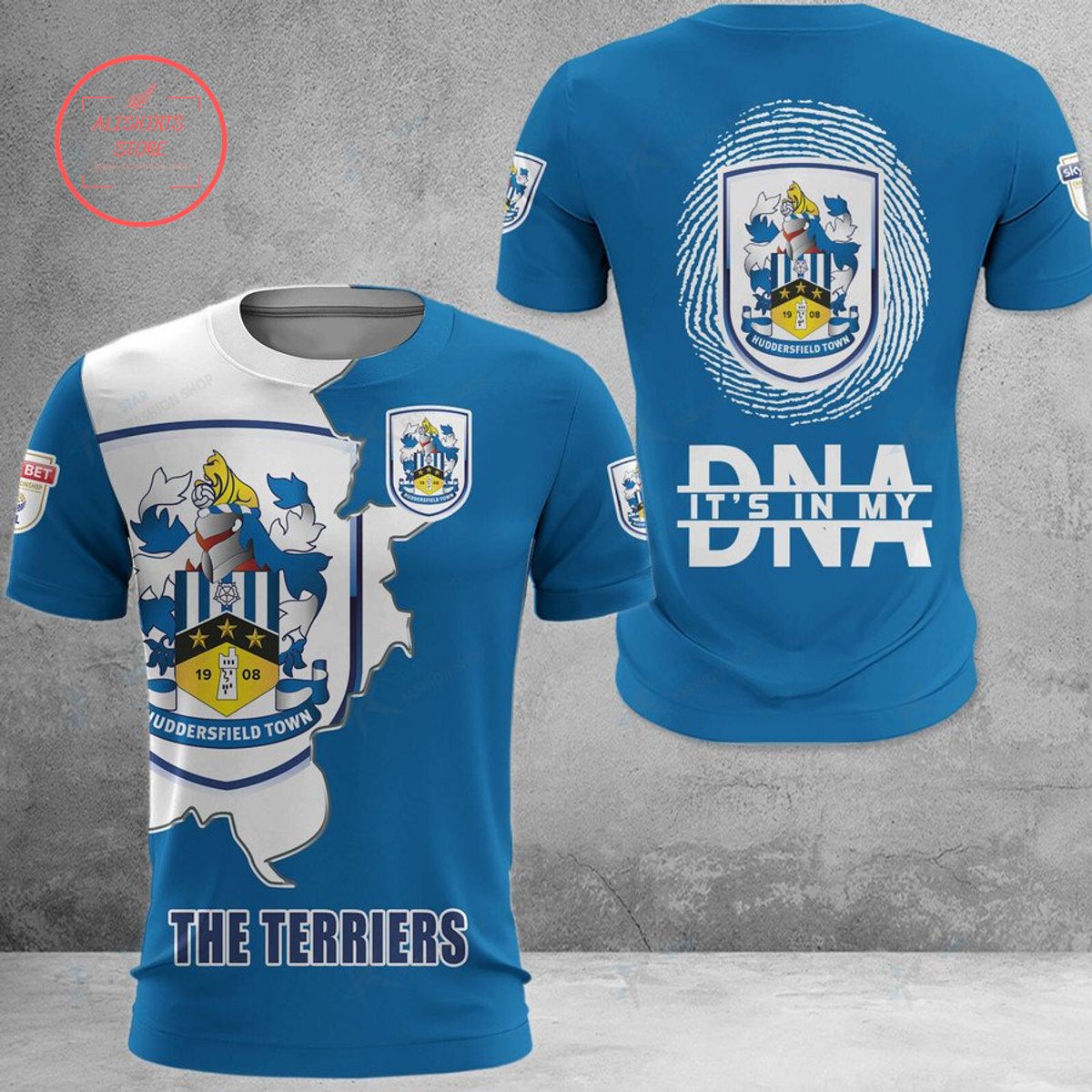 Huddersfield Town AFC The Terriers DNA Polo Shirt