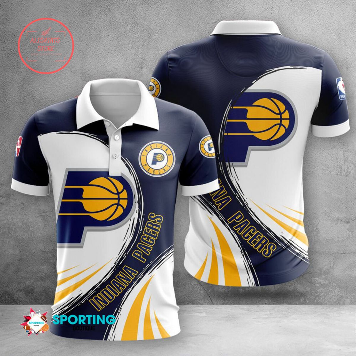 Indiana Pacers Polo Shirt