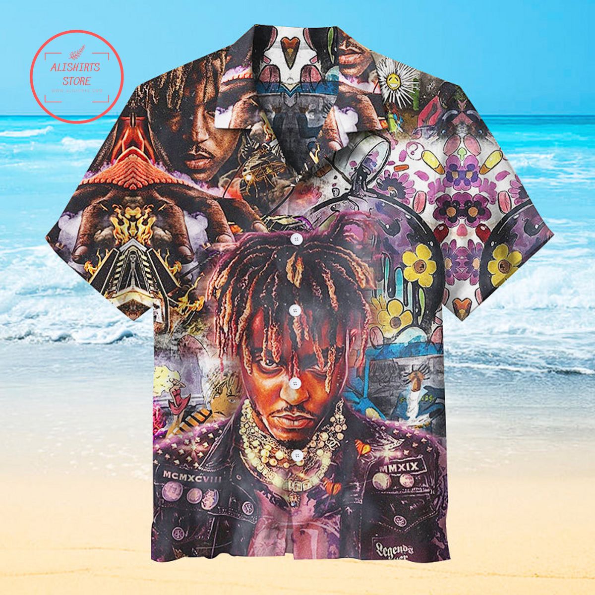 Juice Wrld Legends Never Die Hawaiian Shirt