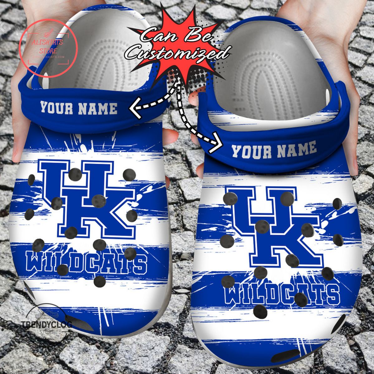 Kentucky Wildcats Sport University Crocs Crocband Shoes