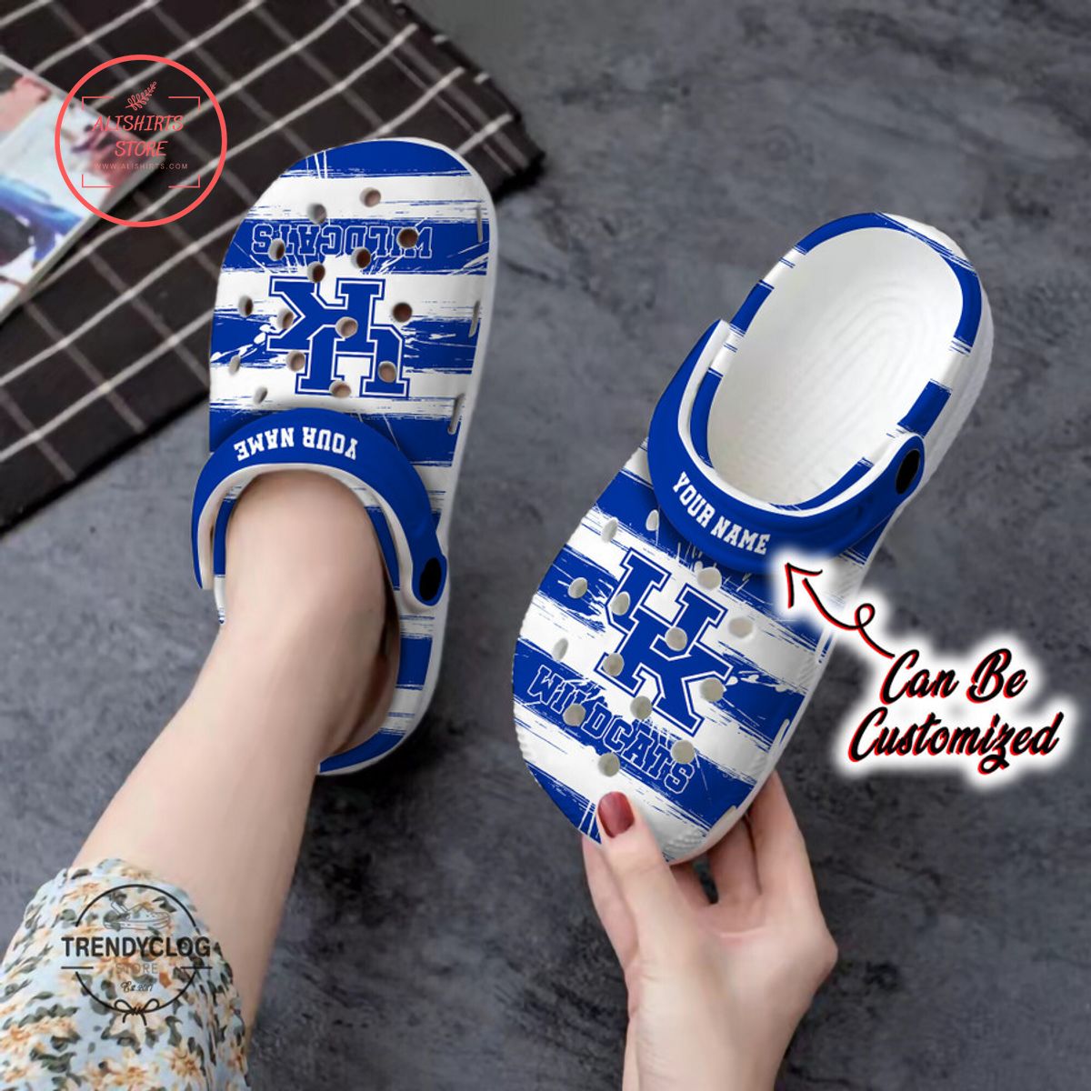 Kentucky Wildcats Sport University Crocs Crocband Shoes