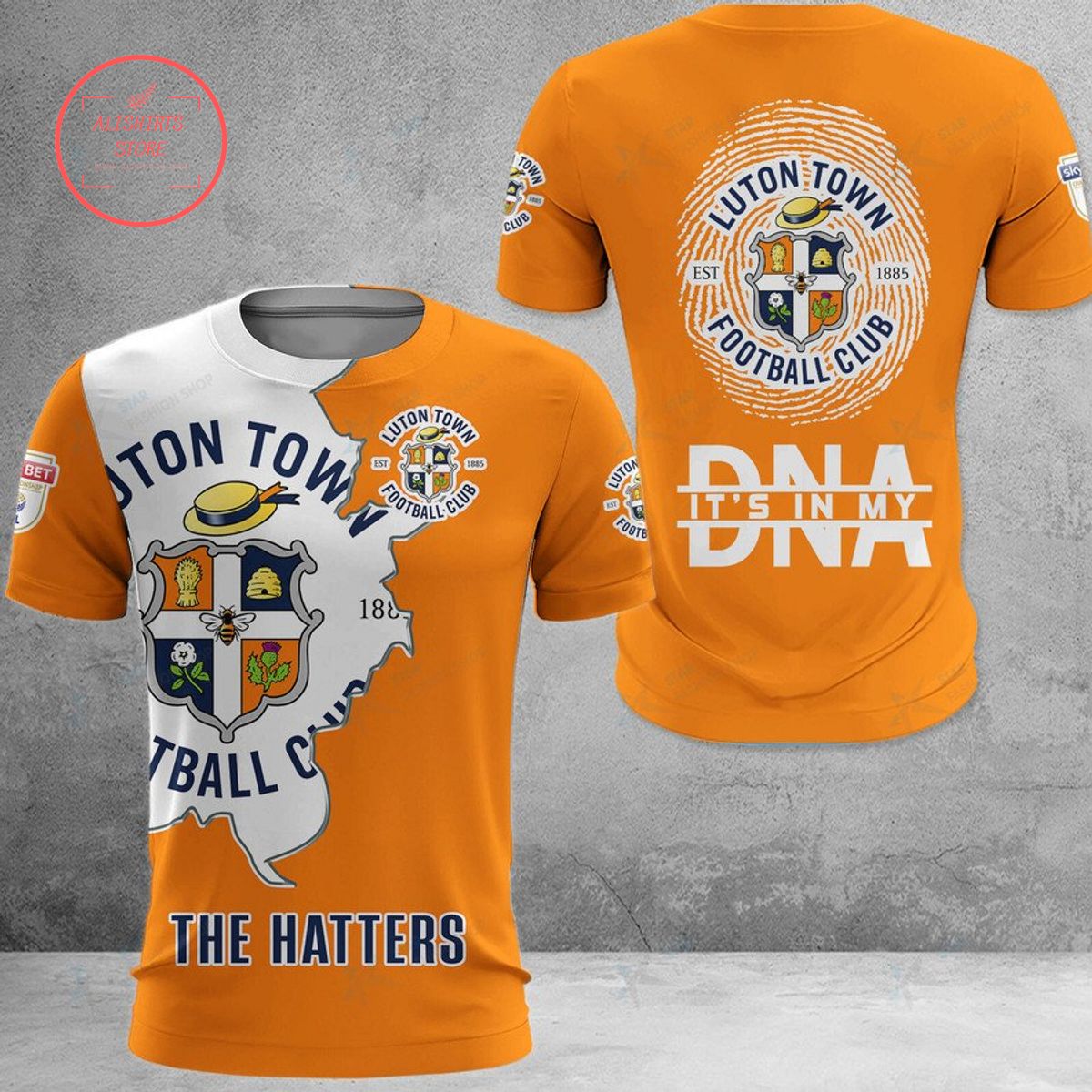 Luton Town FC The Hatters DNA Polo Shirt