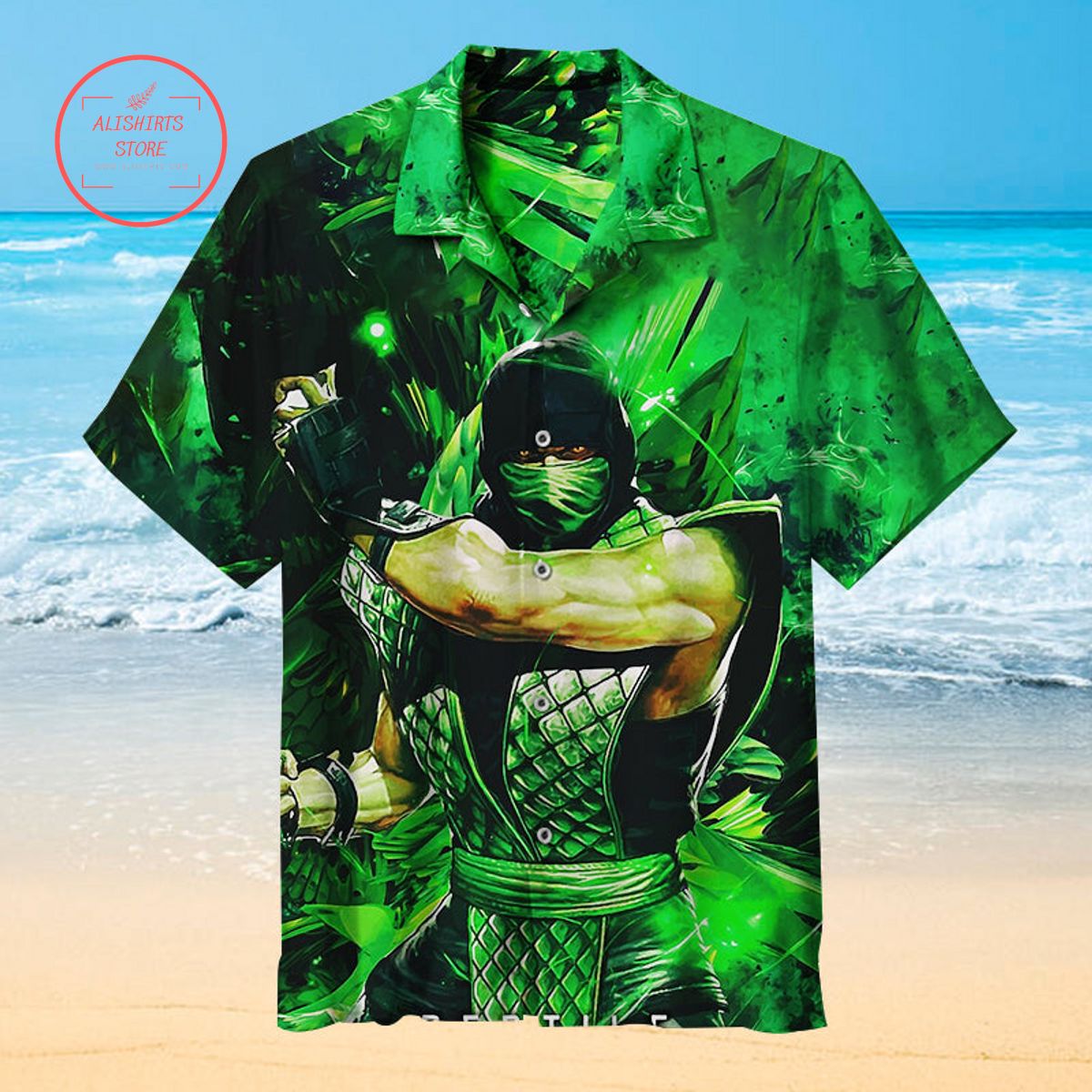 Mortal Kombat Reptile Hawaiian Shirt