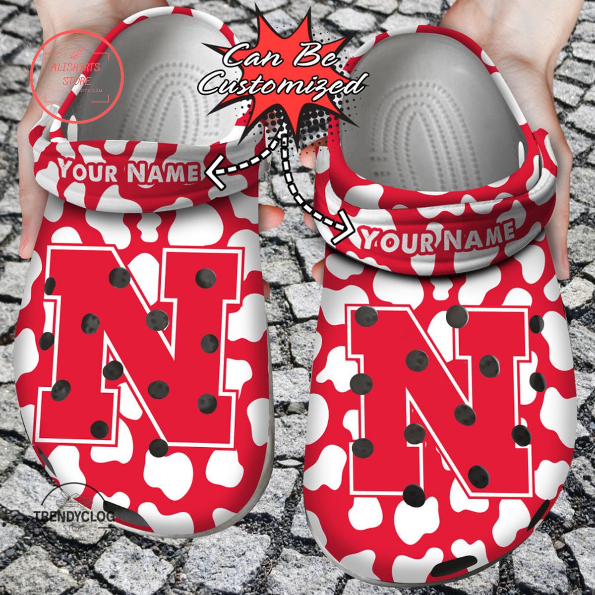 Nebraska Cornhuskers Sport University Crocs Crocband Shoes