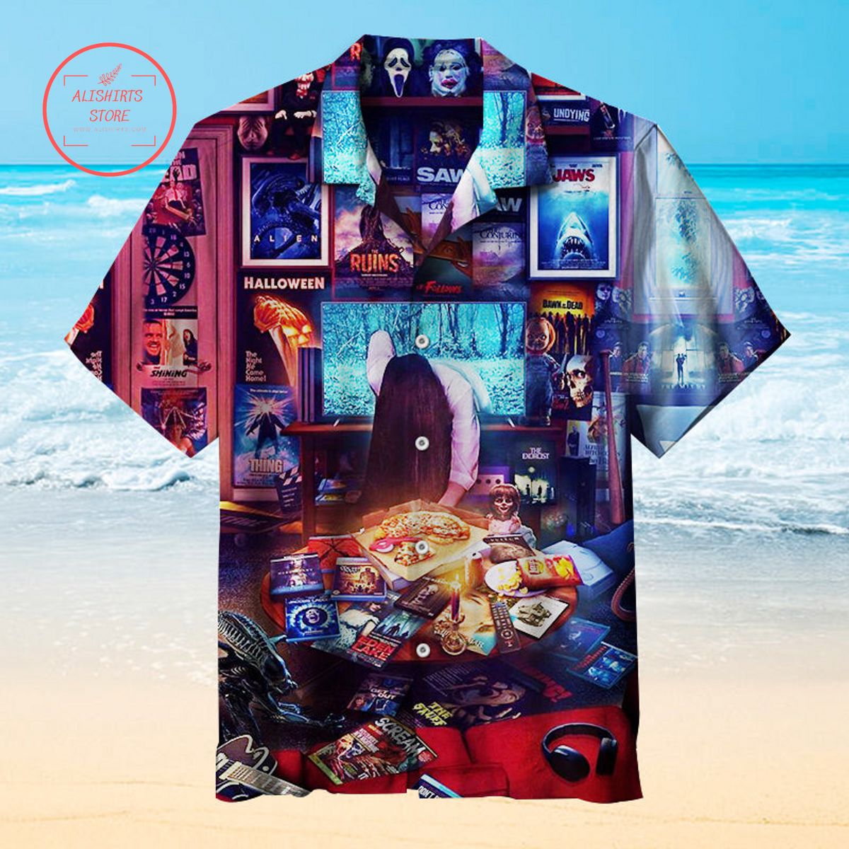 Nostalgic Horror Hawaiian Shirt