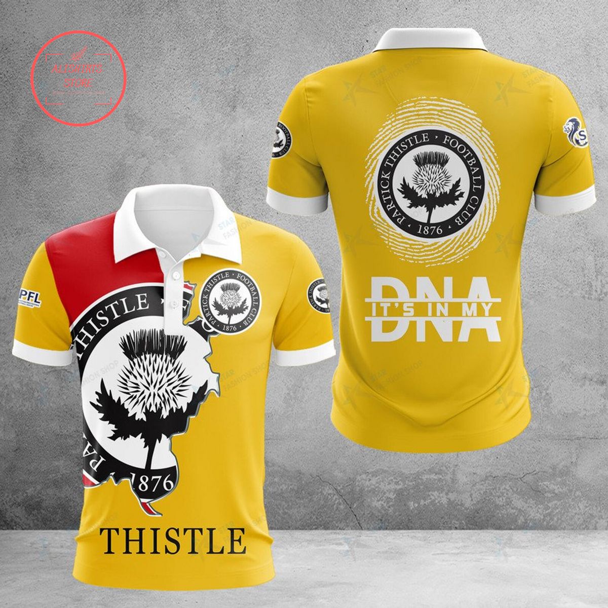 Partick Thistle F.C DNA Polo Shirt