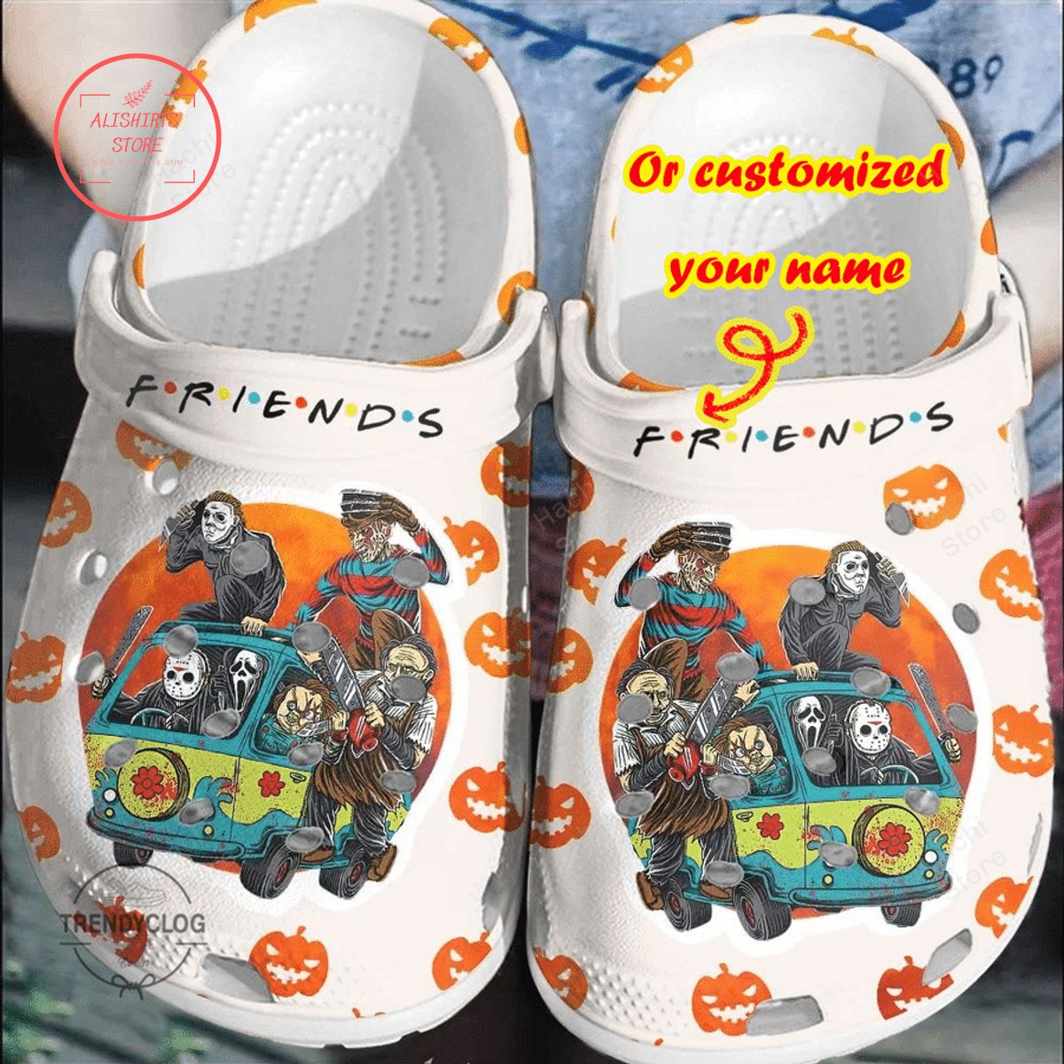 Personalized Cosplay Costume Halloween Gifts Clog Shoes