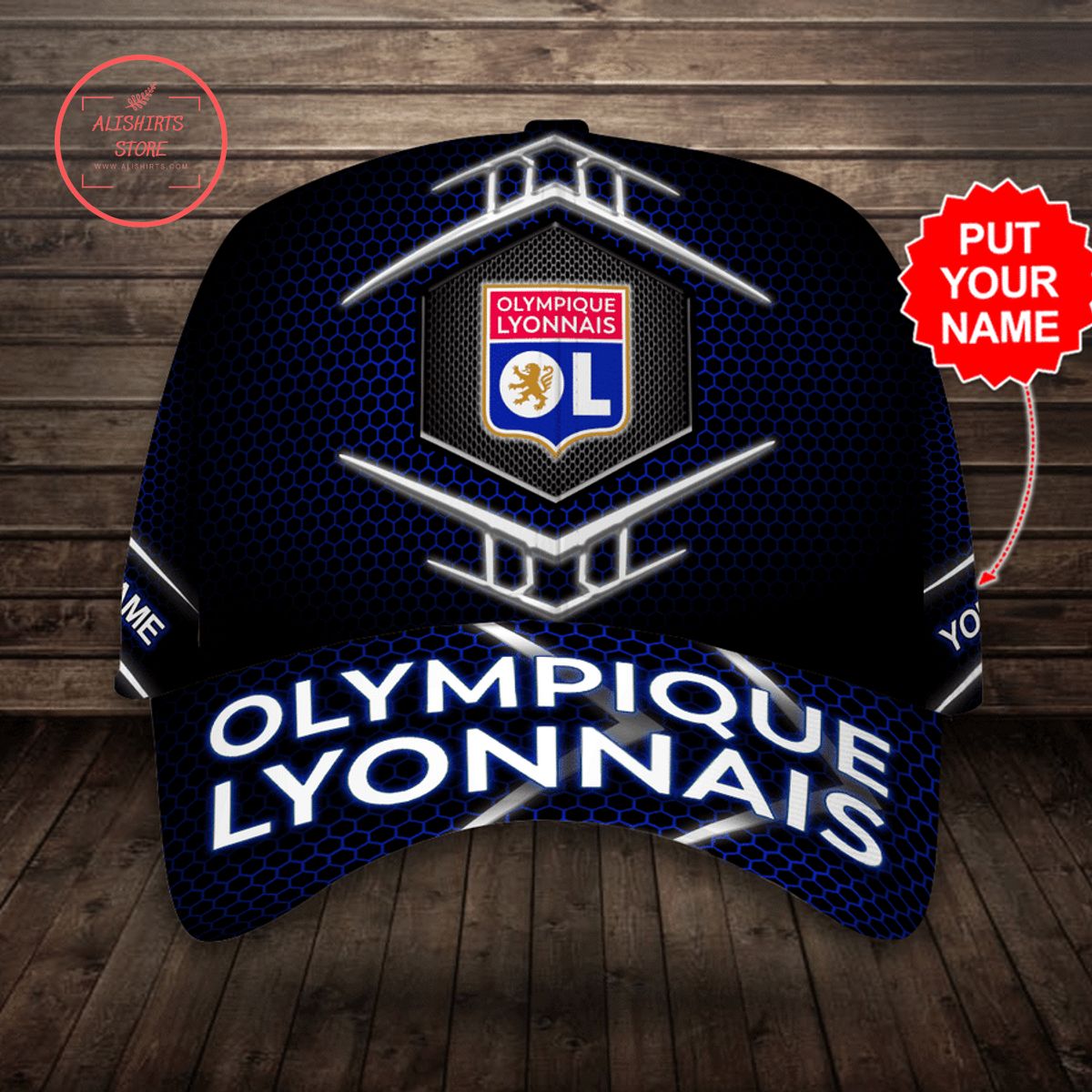 Personalized Olympique Lyonnais Hat Cap