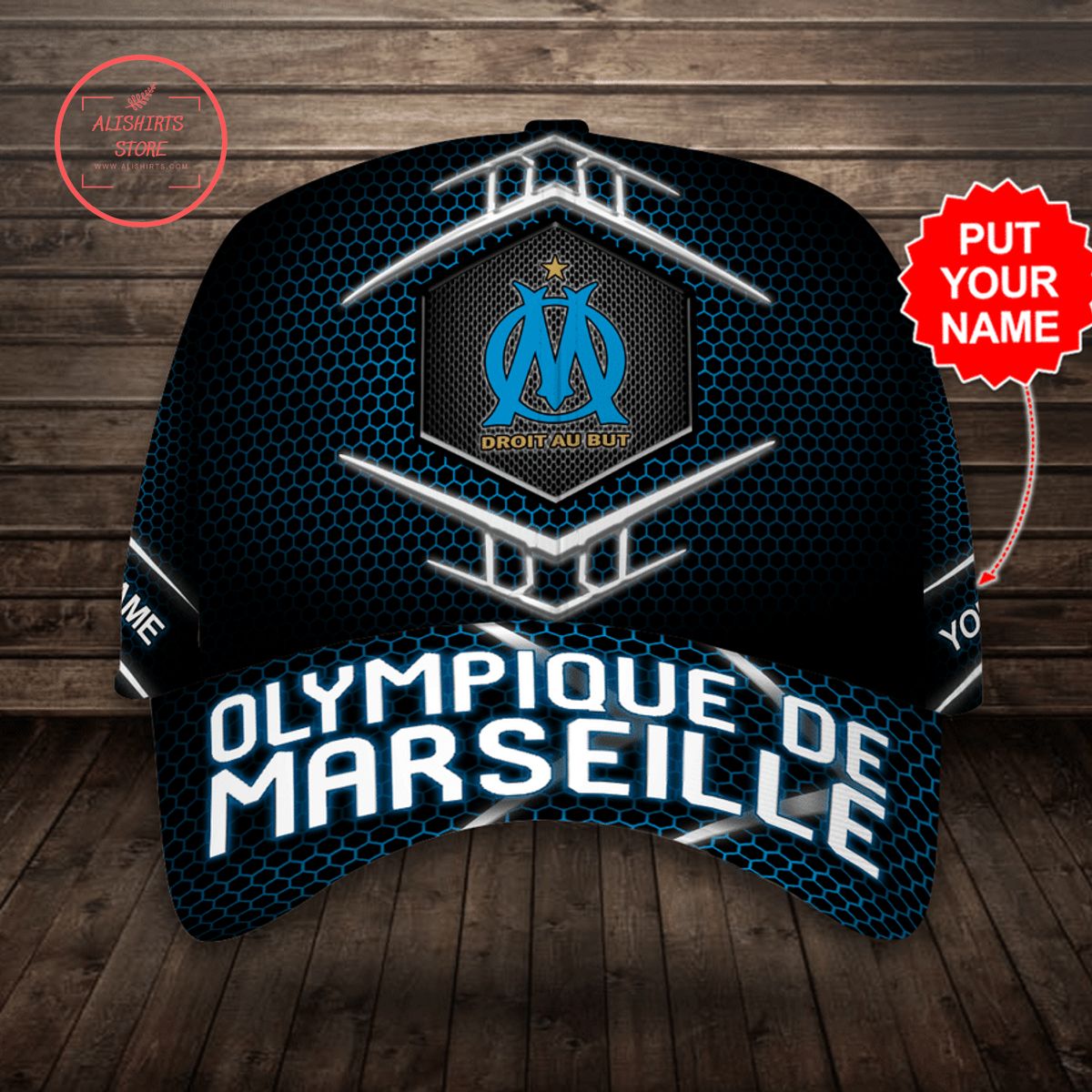 Personalized Olympique Marseille Hat Cap
