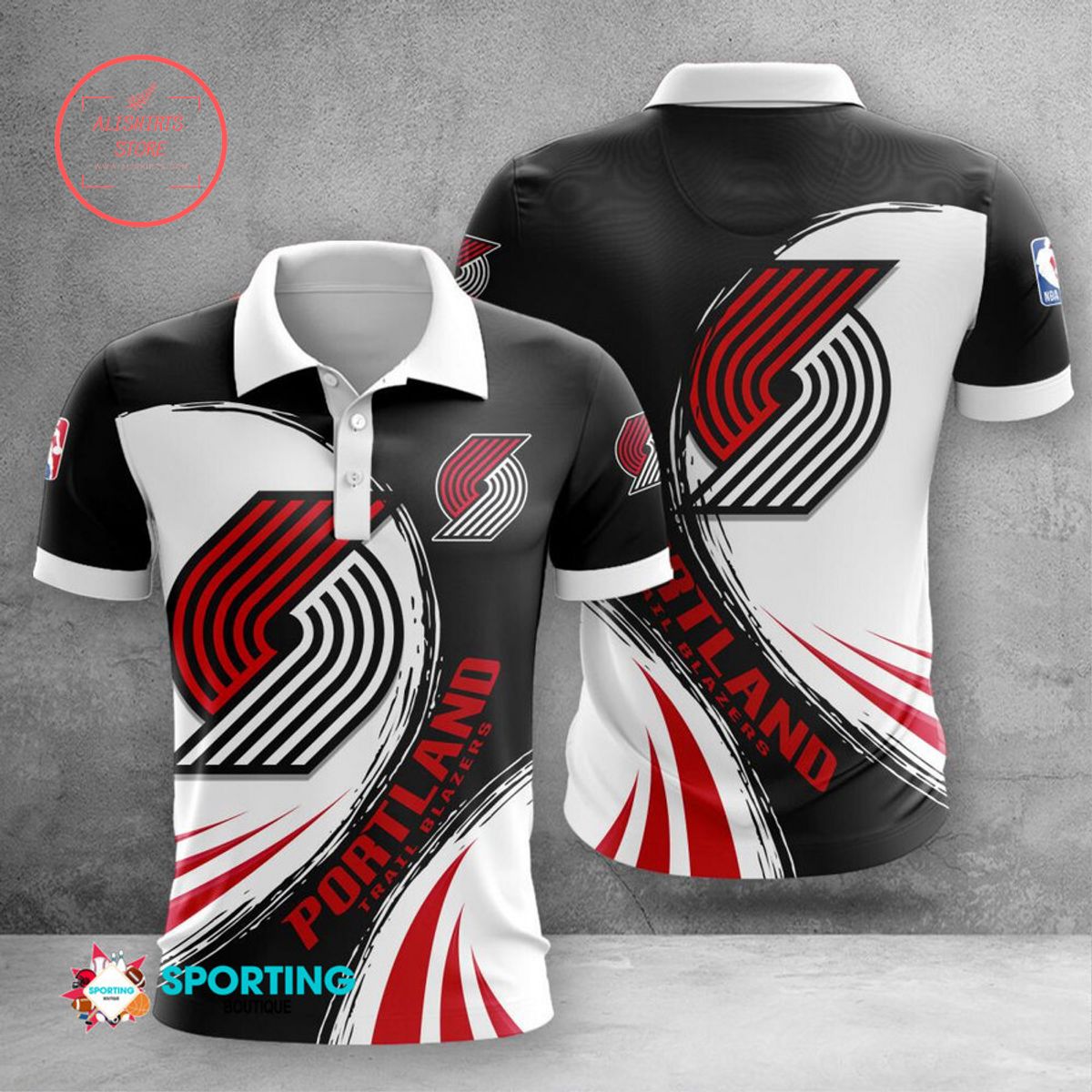 Portland Trail Blazers Polo Shirt