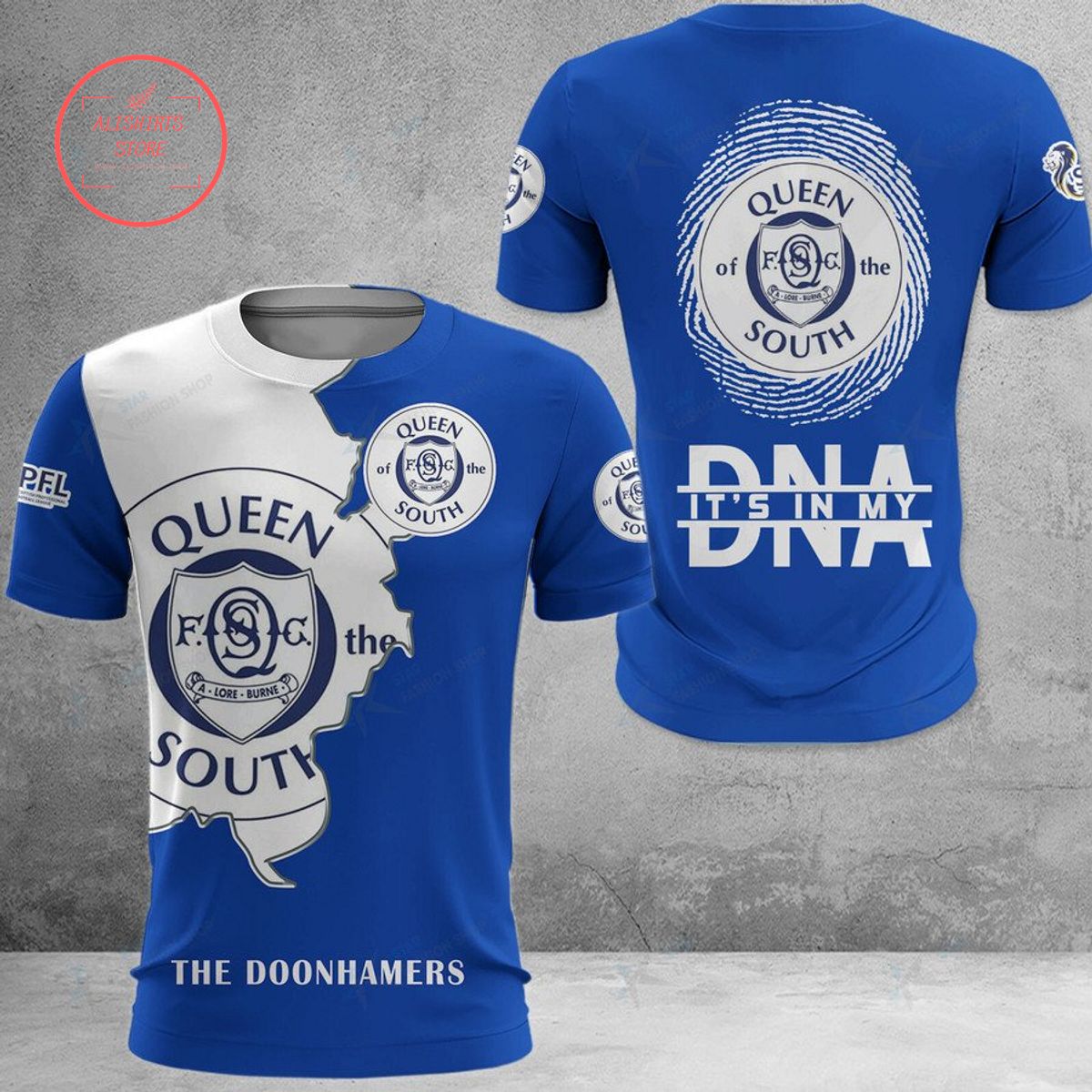 Queen of the South FC The Doonhamers DNA Polo Shirt