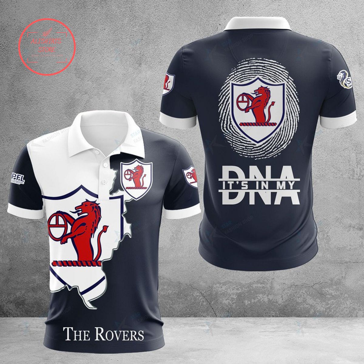 Raith Rovers FC The Rovers DNA Polo Shirt