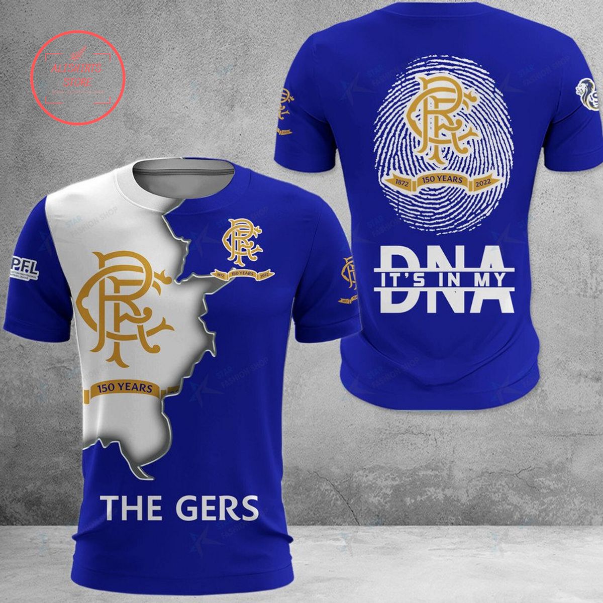 Rangers FC The Gers DNA Polo Shirt