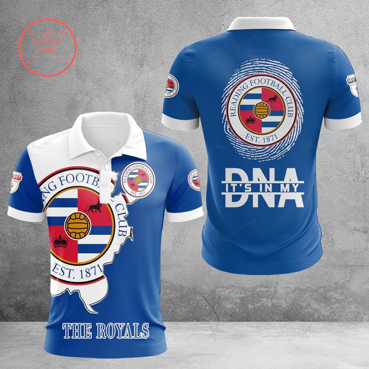 Reading FC The Royals DNA Polo Shirt