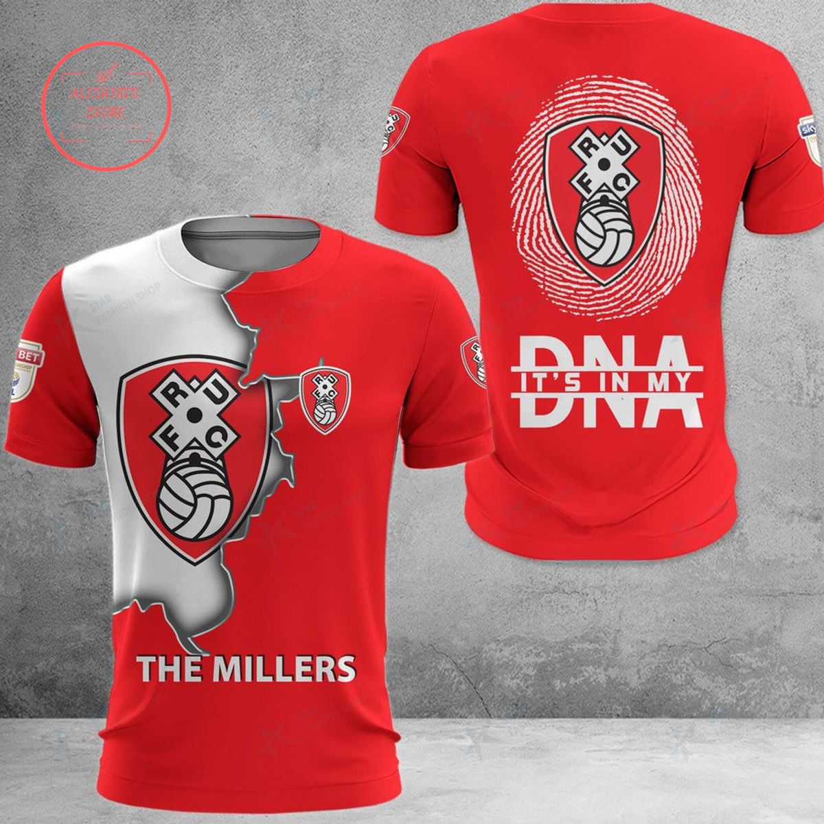 Rotherham United The Millers DNA Polo Shirt