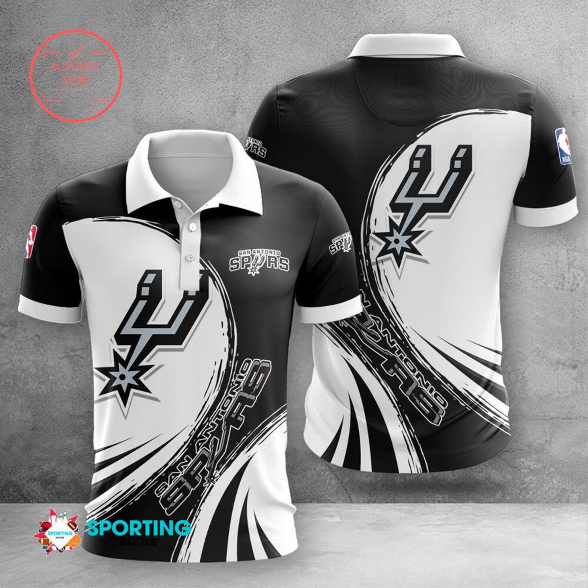 San Antonio Spurs Polo Shirt