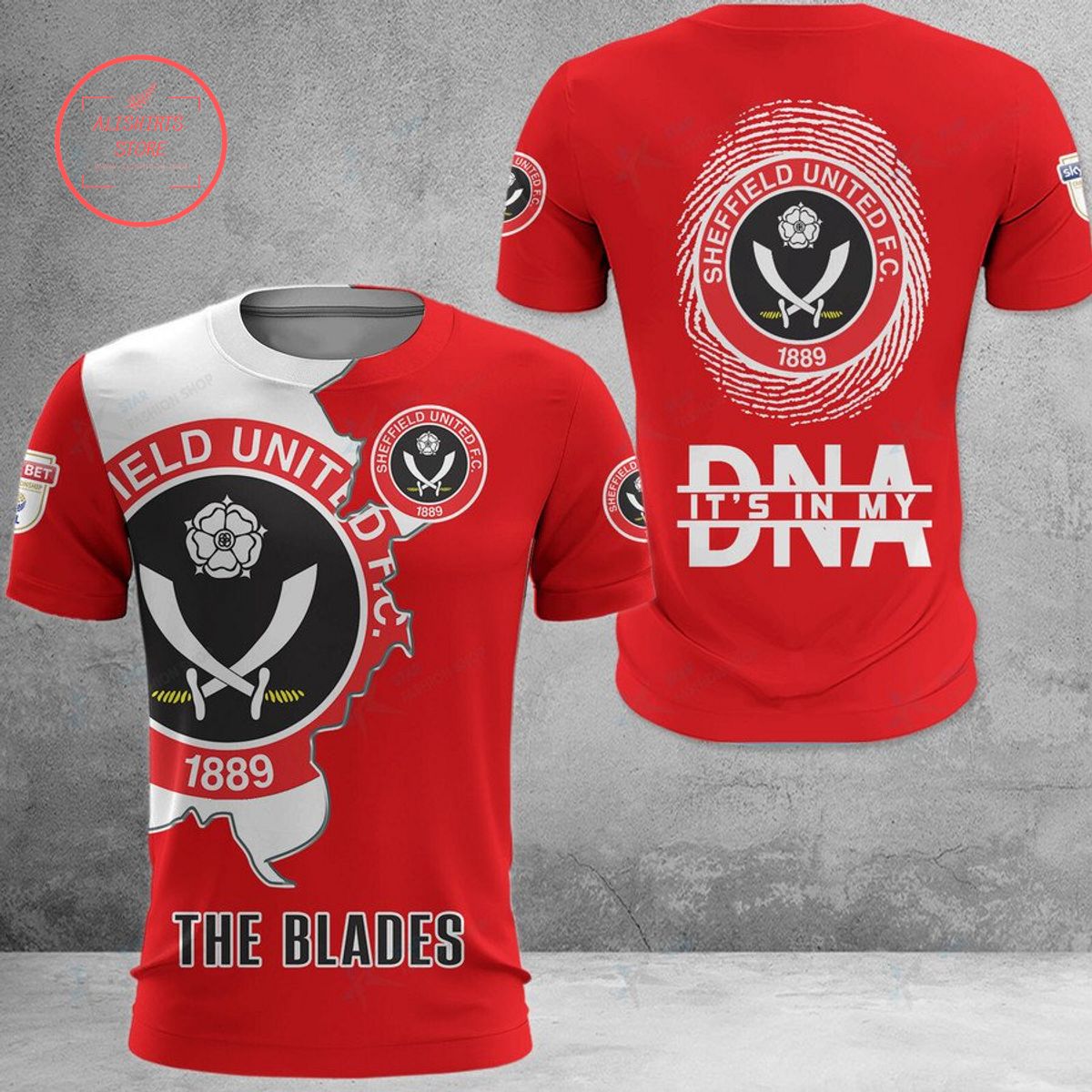 Sheffield United FC The Blades DNA Polo Shirt