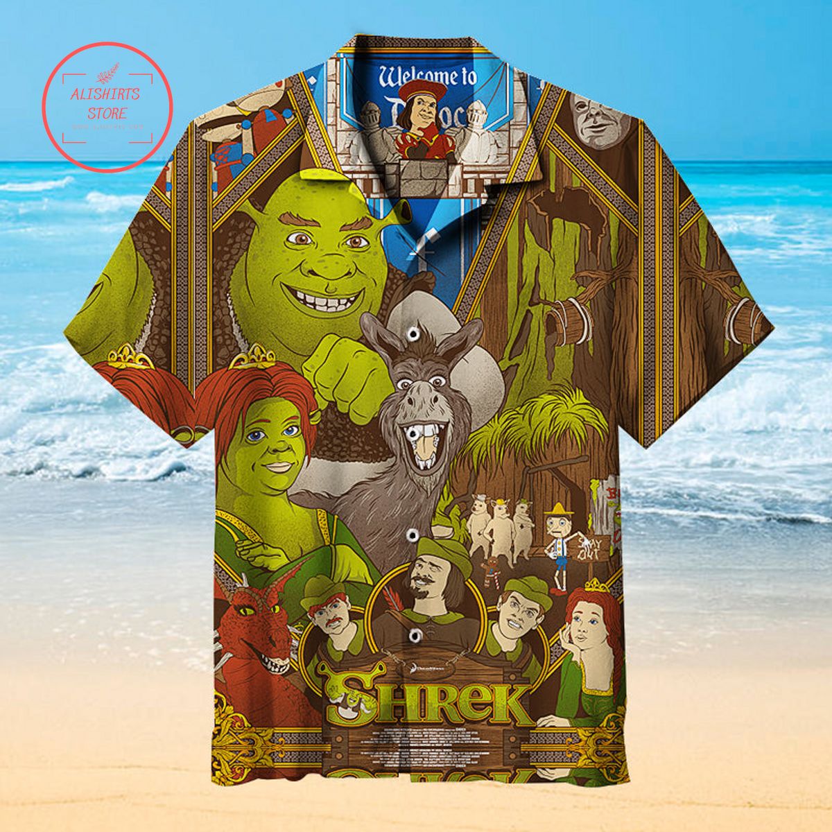 Shrek Universal Hawaiian Shirt