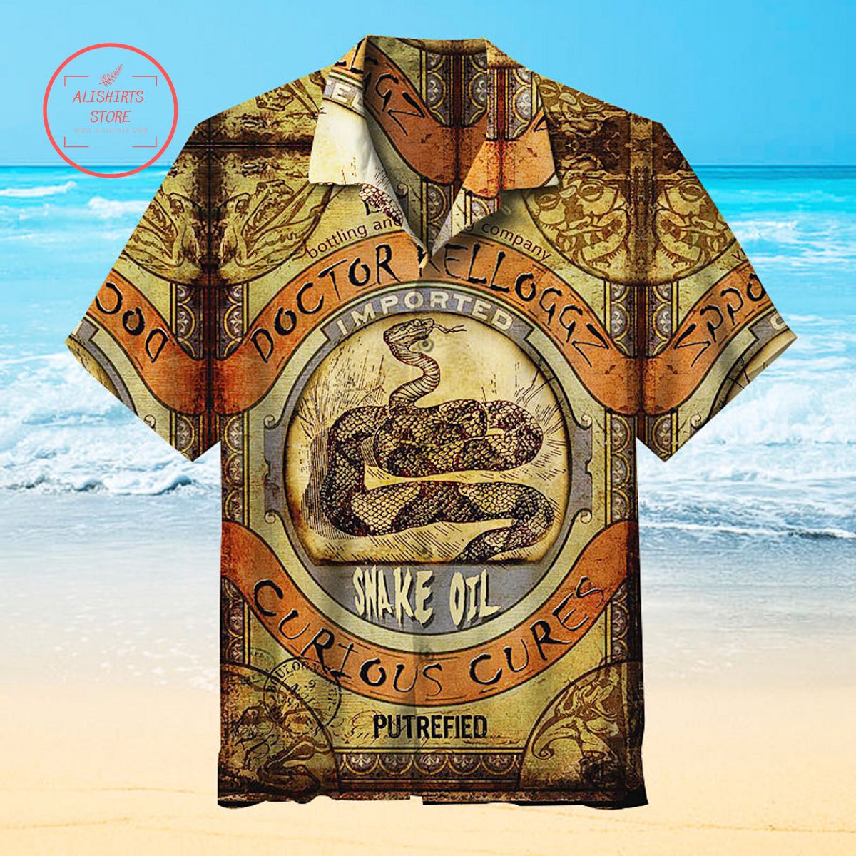 Snake Oil Hawaiian Shirt