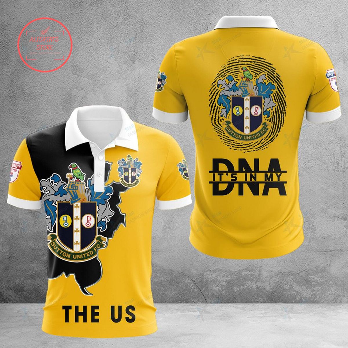 Sutton United The US DNA Polo Shirt