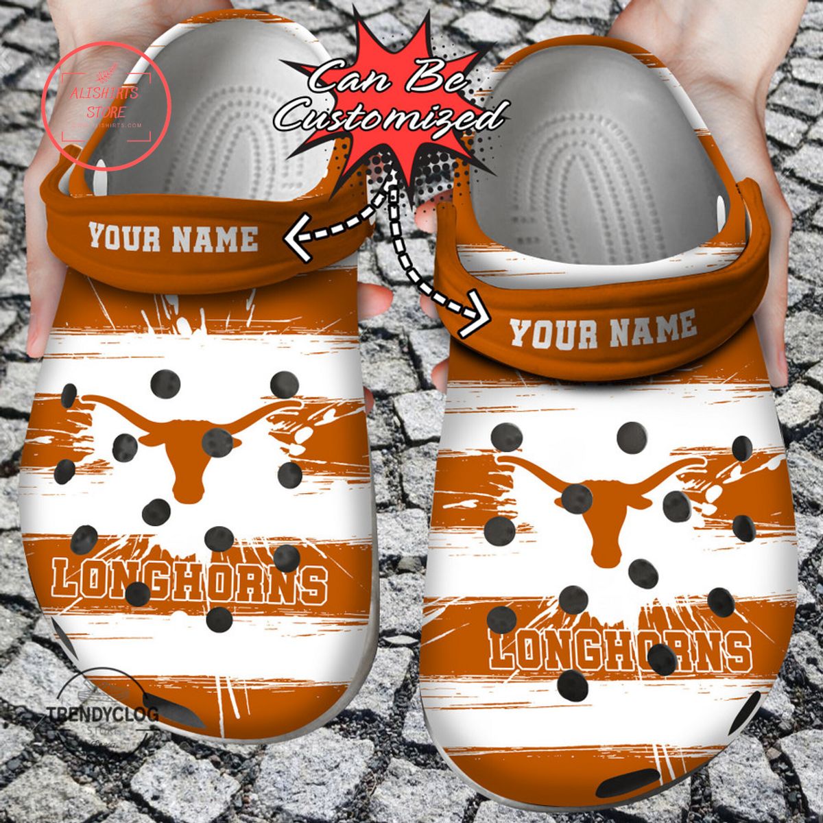 Texas Longhorns Sport University Crocs Crocband Shoes