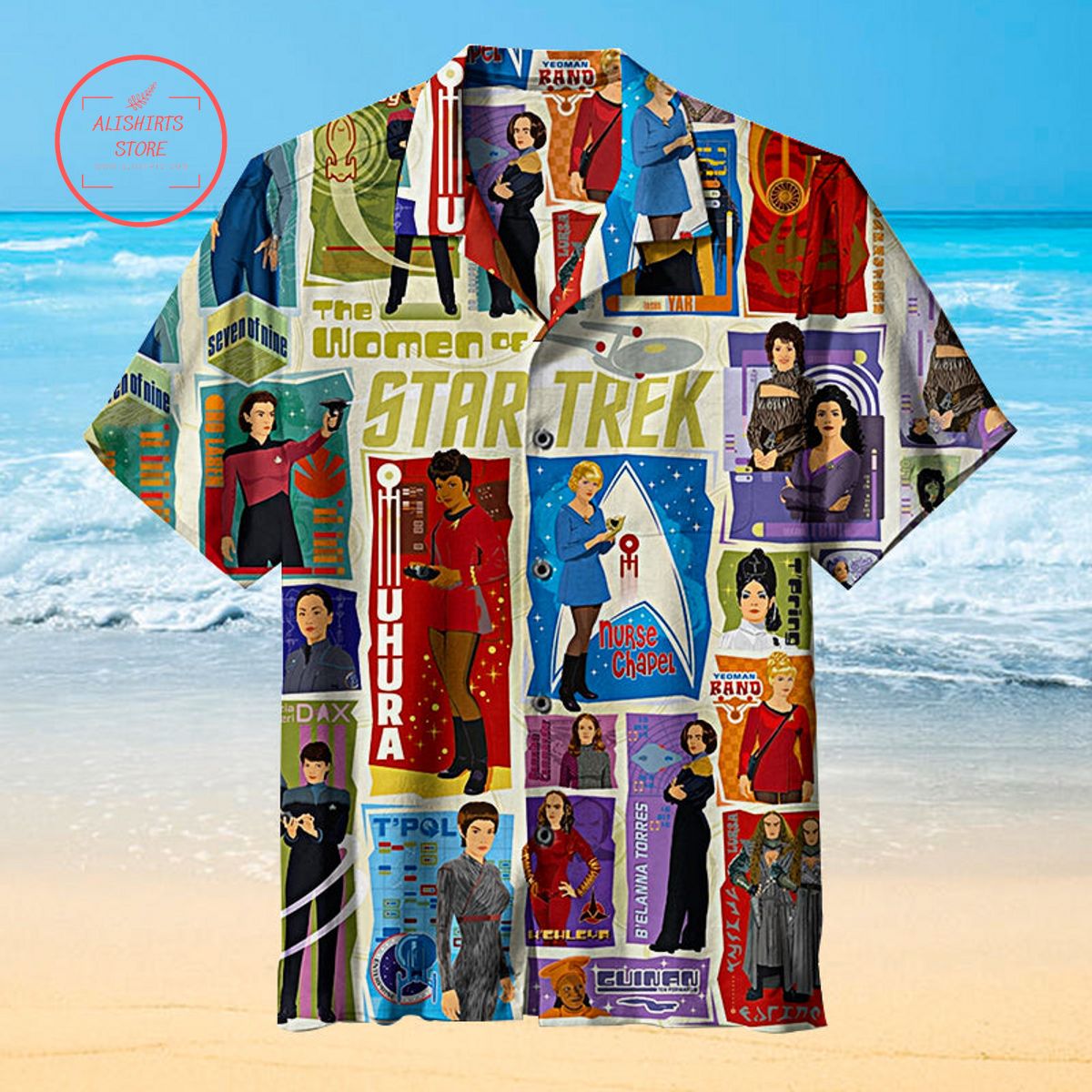 The Women of Star Trek Hawaiian Shirt