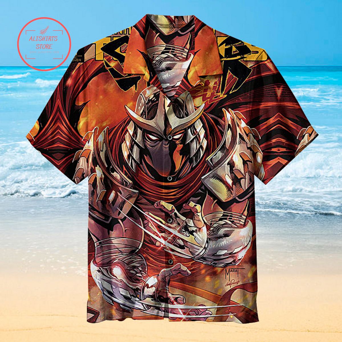 Utrom Shredder Hawaiian Shirt