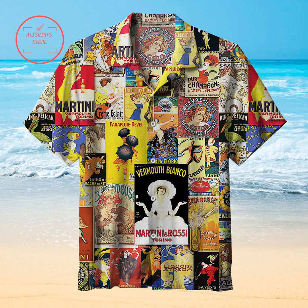 Vintage Posters Hawaiian Shirt