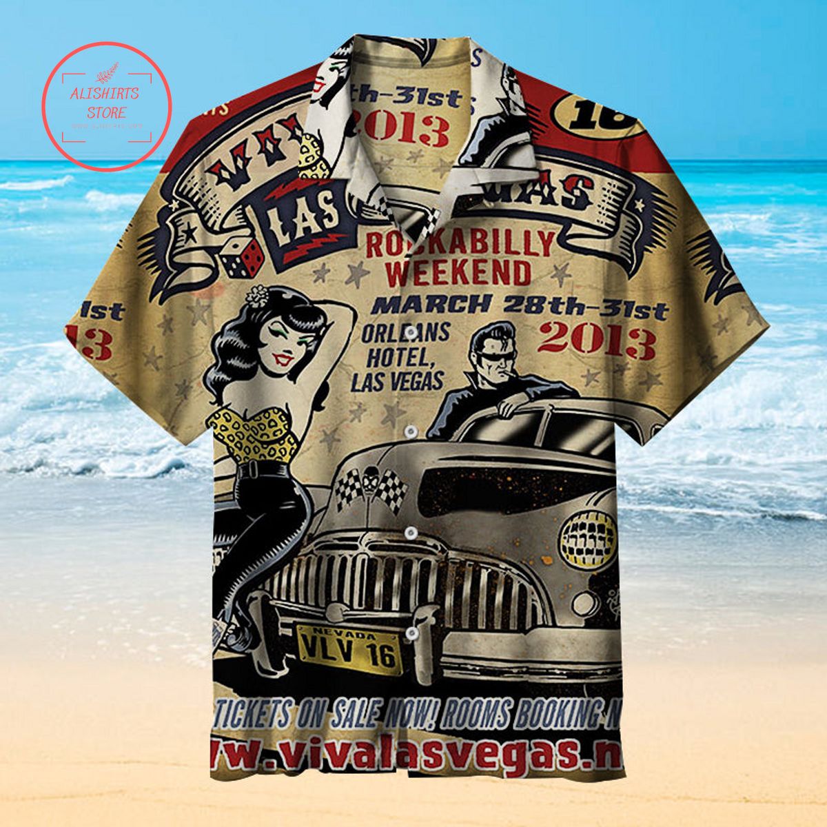 Viva Las Vegas Rockabilly Weekend 2013 Hawaiian Shirt