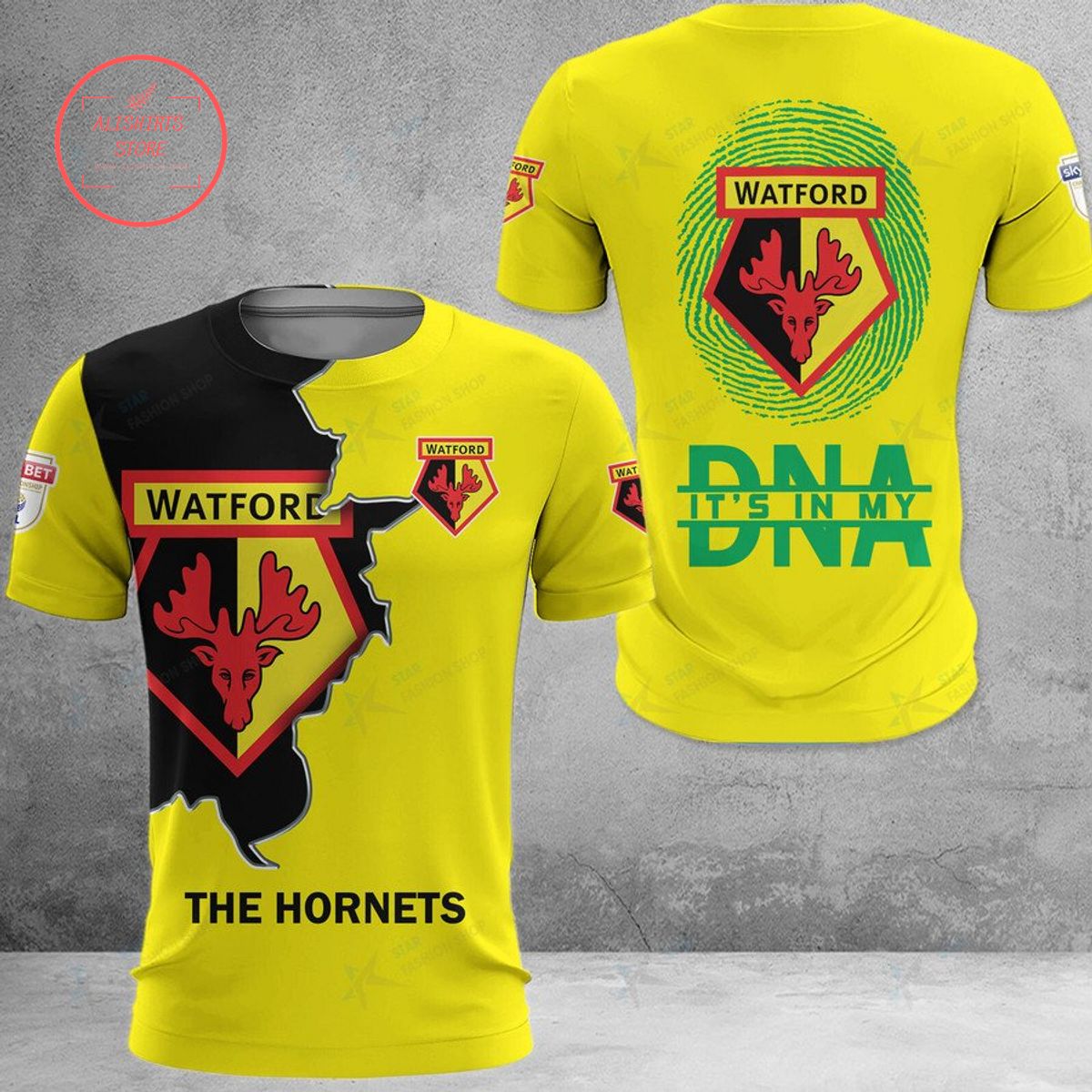 Watford The Hornets DNA Polo Shirt