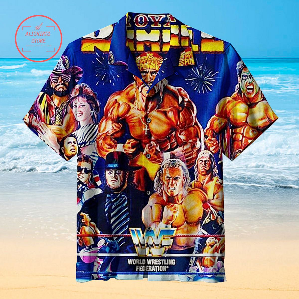 WWE Royal Rumble Hawaiian Shirt