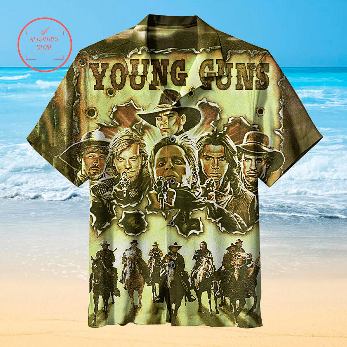 Young Guns Hawaiian Shirt
