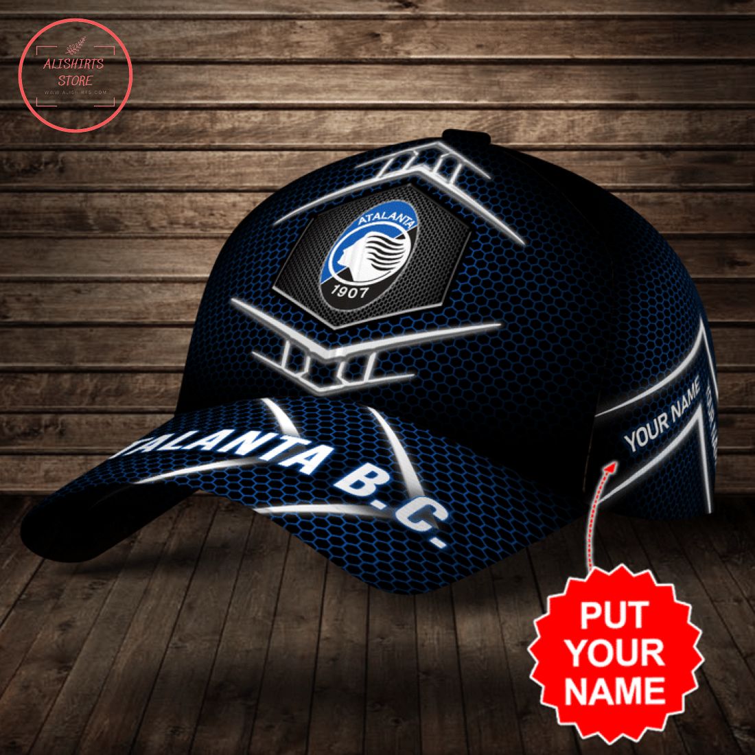 Atalanta FC Custom Name Classic Hat Cap
