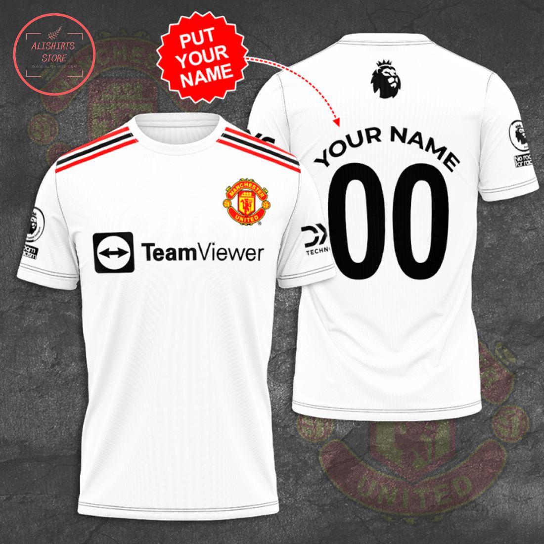 EPL Manchester United FC Customized T-Shirt 3d