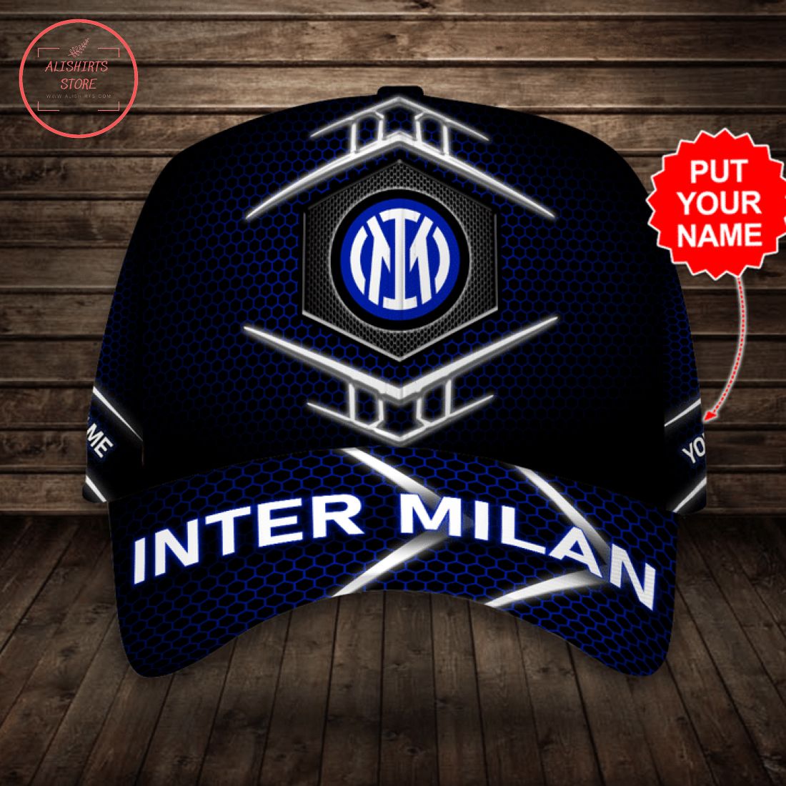 Inter Milan Custom Name Classic Hat Cap