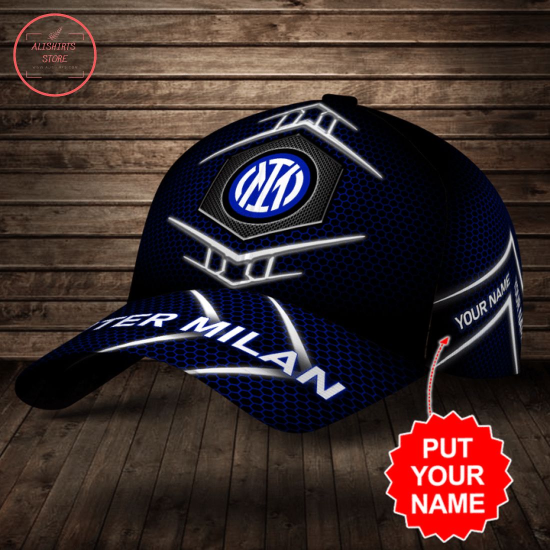 Inter Milan Custom Name Classic Hat Cap