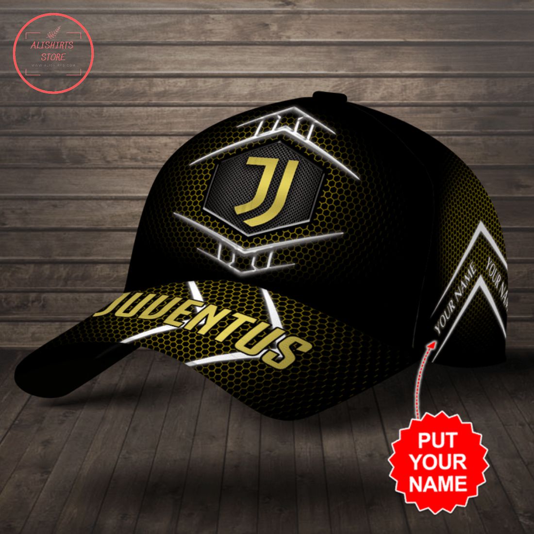 Juventus Custom Name Classic Hat Cap